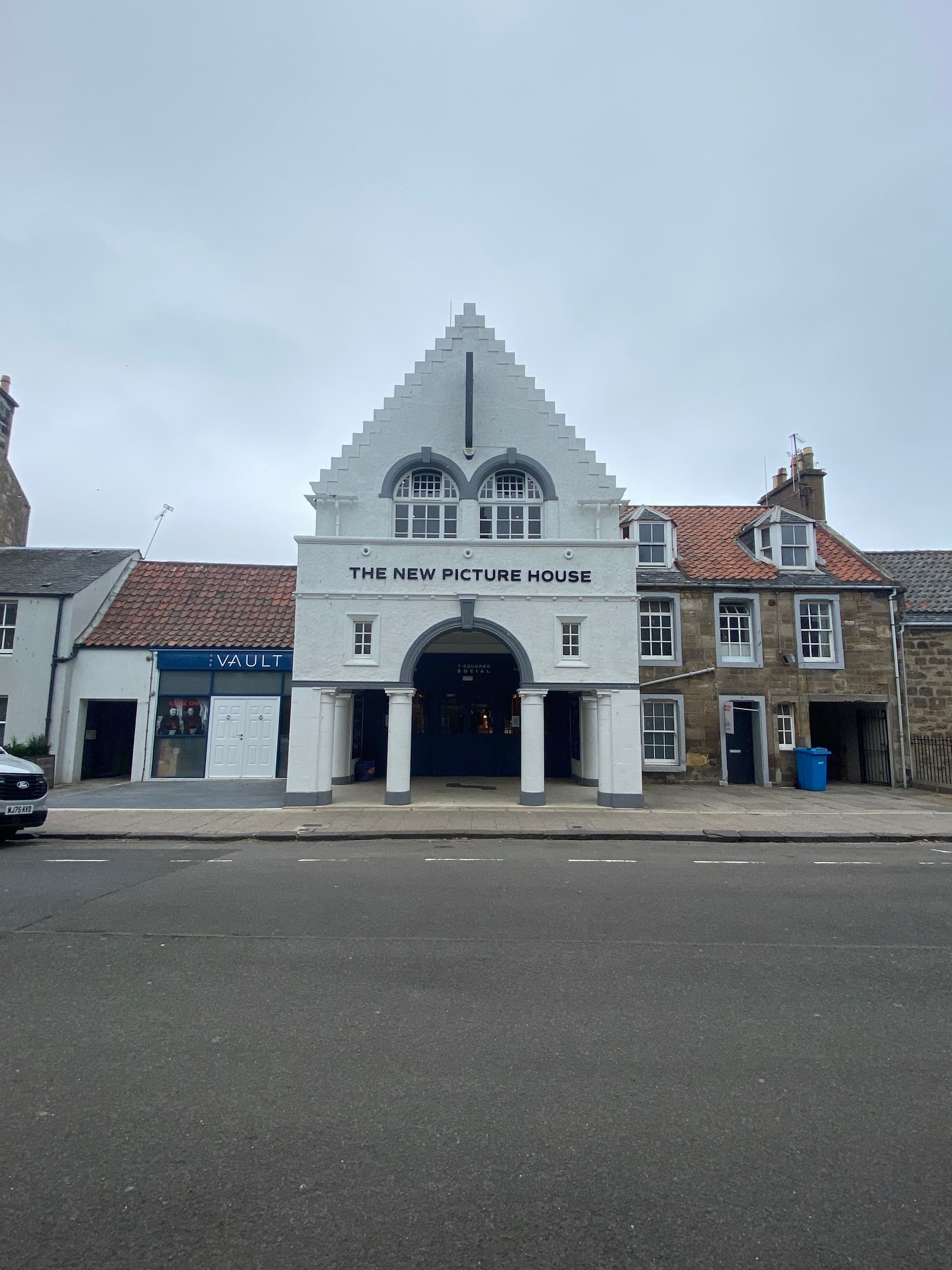 The New Picture House frontage, home to T Squared in St Andrews