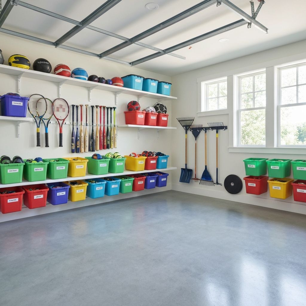 After: Sports & Equipment Organization