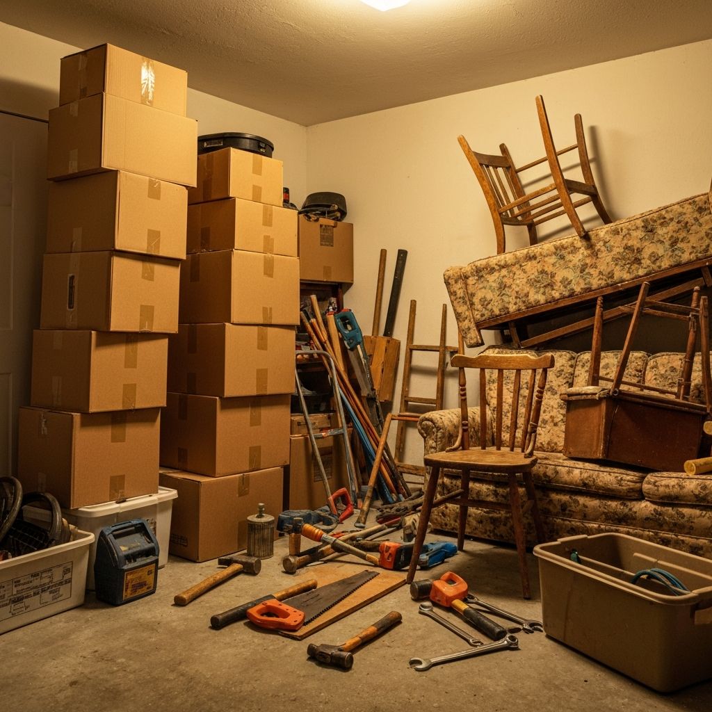 Before: Complete Garage Overhaul